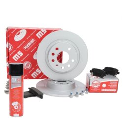 Brake Discs & Pads Set + Cleaner MASTER-SPORT 201103390P OE Ref 569122