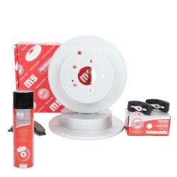 Brake Discs & Pads Set + Cleaner MASTER-SPORT 201103440P OE Ref 068020256AA