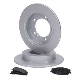 Brake Discs & Pads Set MASTER-SPORT 201103550 OE Ref 5521176J00