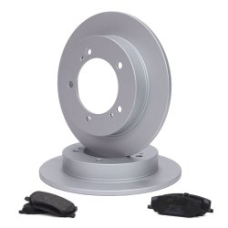 Brake Discs & Pads Set MASTER-SPORT 201103550 OE Ref 5521176J00 MASTER SPORT
