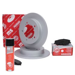 Brake Discs & Pads Set + Cleaner MASTER-SPORT 201103550P OE Ref 5521176J00