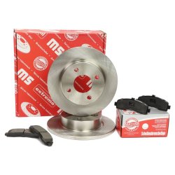 Brake Discs & Pads Set MASTER-SPORT 201201370 OE Ref 402065F001 MASTER SPORT