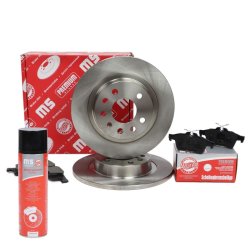 Brake Discs & Pads Set + Cleaner MASTER-SPORT 201201570P OE Ref 46836489