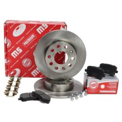 Brake Discs & Pads Set MASTER-SPORT 201201580 OE Ref 1K0615601AC MASTER SPORT