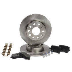 Brake Discs & Pads Set MASTER-SPORT 201201580 OE Ref 1K0615601AC MASTER SPORT