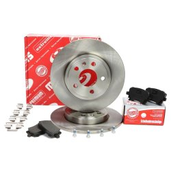 Brake Discs & Pads Set MASTER-SPORT 201201660 OE Ref 8E0615601M