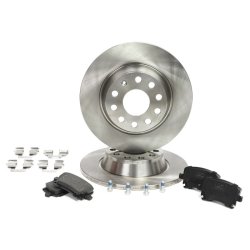 Brake Discs & Pads Set MASTER-SPORT 201201690 OE Ref 1K0615601AD MASTER SPORT