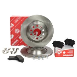 Brake Discs & Pads Set MASTER-SPORT 201201760 OE Ref 1K0698451G