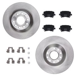 Brake Discs & Pads Set MASTER-SPORT 201201761 OE Ref 1K0698451G