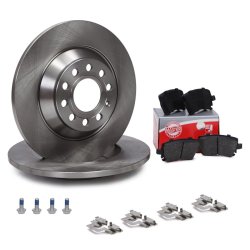 Brake Discs & Pads Set MASTER-SPORT 201201761 OE Ref 1K0698451G MASTER SPORT