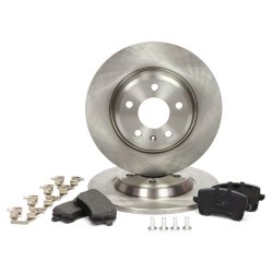 Brake Discs & Pads Set MASTER-SPORT 201201780 OE Ref 8K0615601B