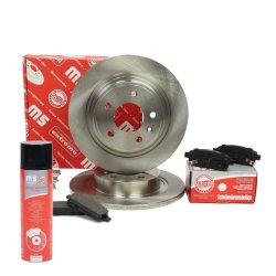 Brake Discs & Pads Set + Cleaner MASTER-SPORT 201201890P OE Ref 13502137