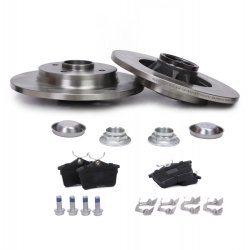Brake Discs & Pads Set MASTER-SPORT 201201943 OE Ref 1608520480 MASTER SPORT