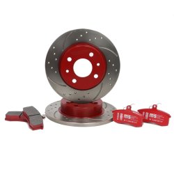 Brake Discs & Pads Set MASTER-SPORT 201221250 OE Ref 21083501070 MASTER SPORT