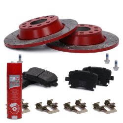 Brake Discs & Pads Set MASTER-SPORT 201221691P OE Ref 5Q0615601G