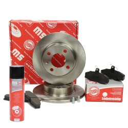 Brake Discs & Pads Set + Cleaner MASTER-SPORT 201301820P OE Ref 6U0615301