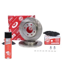 Brake Discs & Pads Set + Cleaner MASTER-SPORT 201301850P OE Ref 4246R9