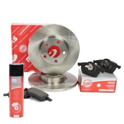 Brake Discs & Pads Set + Cleaner MASTER-SPORT 201501050P OE Ref 4A0615301B