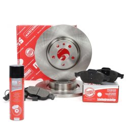 Brake Discs & Pads Set + Cleaner MASTER-SPORT 201501080P OE Ref 60617106