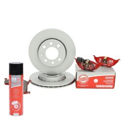 Brake Discs & Pads Set + Cleaner MASTER-SPORT 201501090P OE Ref 8Z0698151