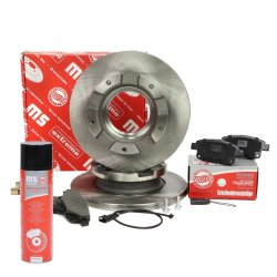 Brake Discs & Pads Set + Cleaner MASTER-SPORT 201602160P OE Ref 1387152
