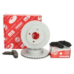 Brake Discs & Pads Set MASTER-SPORT 201801390 OE Ref 402061F500 MASTER SPORT