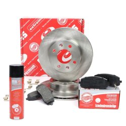 Brake Discs & Pads Set + Cleaner MASTER-SPORT 201801450P OE Ref 517120X500