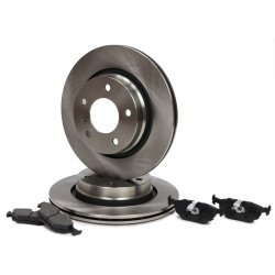 Brake Discs & Pads Set MASTER-SPORT 201901080 OE Ref 34211165563