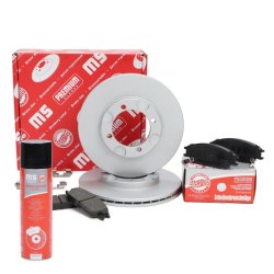 Brake Discs & Pads Set + Cleaner MASTER-SPORT 201901110P OE Ref 5171228000