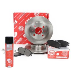 Brake Discs & Pads Set + Cleaner MASTER-SPORT 201901140P OE Ref 5171225060