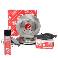 Brake Discs & Pads Set + Cleaner MASTER-SPORT 202001320P OE Ref 424996
