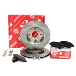 Brake Discs & Pads Set MASTER-SPORT 202001800 OE Ref 1613819880 MASTER SPORT
