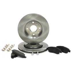 Brake Discs & Pads Set MASTER-SPORT 202001800 OE Ref 1613819880 MASTER SPORT