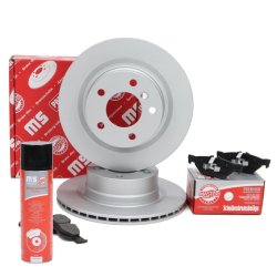 Brake Discs & Pads Set + Cleaner MASTER-SPORT 202002140P OE Ref 34216767150 MASTER SPORT