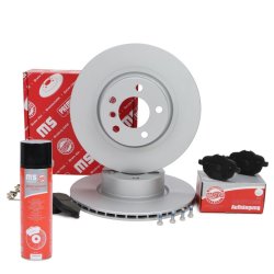 Brake Discs & Pads Set + Cleaner MASTER-SPORT 202002340P OE Ref 34216788284
