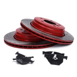 Brake Discs & Pads Set MASTER-SPORT 202021830 OE Ref 34212339276 MASTER SPORT