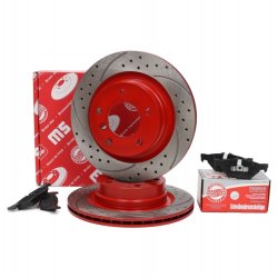 Brake Discs & Pads Set MASTER-SPORT 202021950 OE Ref 34216764651