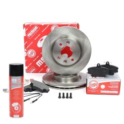 Brake Discs & Pads Set + Cleaner MASTER-SPORT 202101060P OE Ref 410602192R