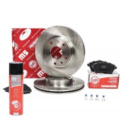 Brake Discs & Pads Set + Cleaner MASTER-SPORT 202101140P OE Ref SDB101070