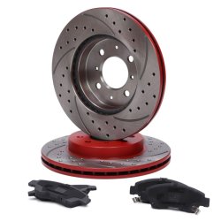 Brake Discs & Pads Set MASTER-SPORT 202121050 OE Ref 45251S5DA10