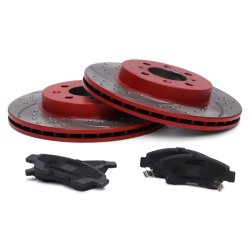 Brake Discs & Pads Set MASTER-SPORT 202121050 OE Ref 45251S5DA10 MASTER SPORT