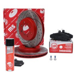 Brake Discs & Pads Set MASTER-SPORT 202121051P OE Ref 45022S6DE01