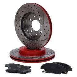 Brake Discs & Pads Set MASTER-SPORT 202121052 OE Ref 45251S5DA10