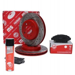 Brake Discs & Pads Set MASTER-SPORT 202121052P OE Ref 45251S5DA10