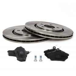Brake Discs & Pads Set MASTER-SPORT 202201000 OE Ref 357698151B MASTER SPORT