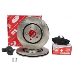 Brake Discs & Pads Set MASTER-SPORT 202201000 OE Ref 357698151B MASTER SPORT