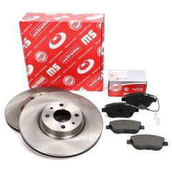 Brake Discs & Pads Set MASTER-SPORT 202201470 OE Ref 46403088 MASTER SPORT