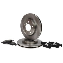 Brake Discs & Pads Set MASTER-SPORT 202201600 OE Ref 34111160356