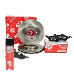 Brake Discs & Pads Set + Cleaner MASTER-SPORT 202201720P OE Ref 1148202