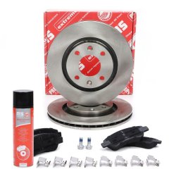 Brake Discs & Pads Set + Cleaner MASTER-SPORT 202201940P OE Ref 4246W1